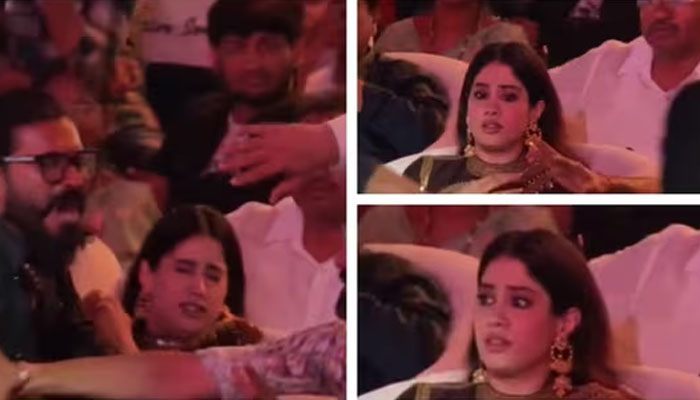Security personnel’s action during the film’s promotion,  Janhvi Kapoor get scared