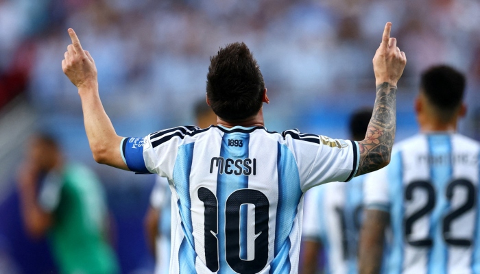 Messi’s brilliant hat-trick, Argentina defeated Algeria 0-3