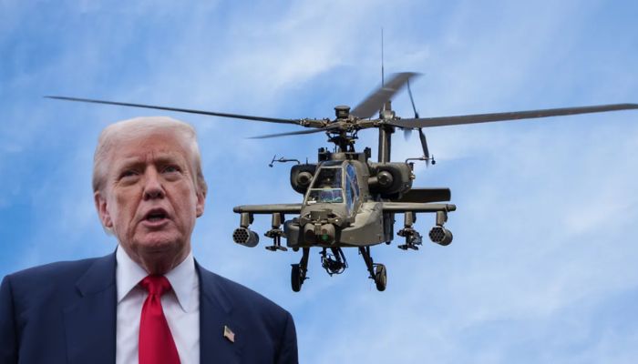 Iran shoots down US Apache helicopter patrolling Strait of Hormuz, we must respond: Trump