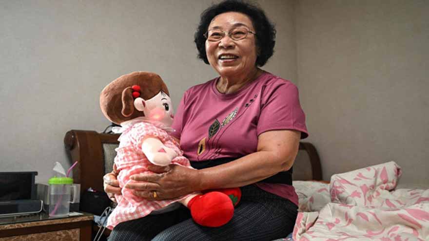 AI doll becomes lifeline for lonely elderly woman in South Korea