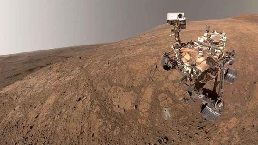 NASA rover takes a closer look at organic carbon on Mars