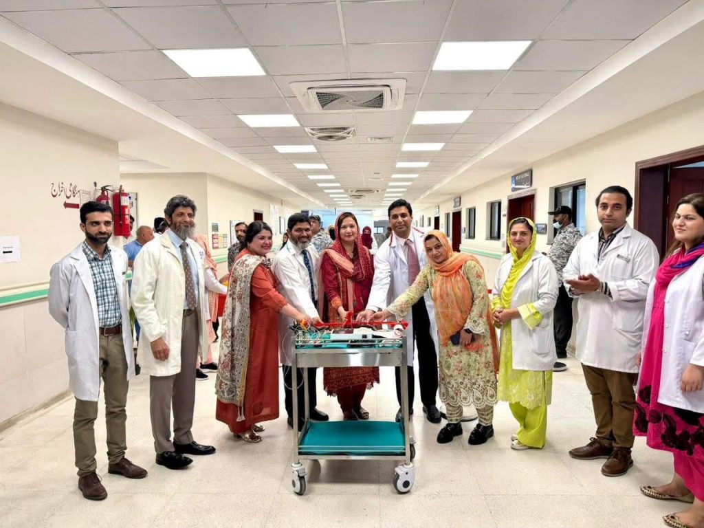 Principal AIMC Visits Newly Established Academic & Research Block at Surgical Unit IV