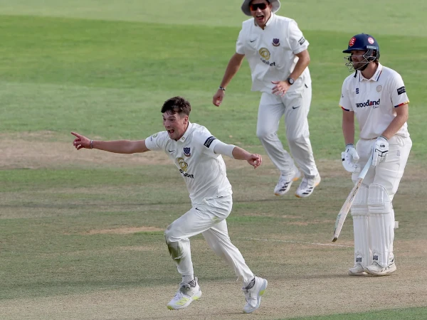 Hat-tricks in two consecutive matches by an English cricketer, equaling Wasim Akram