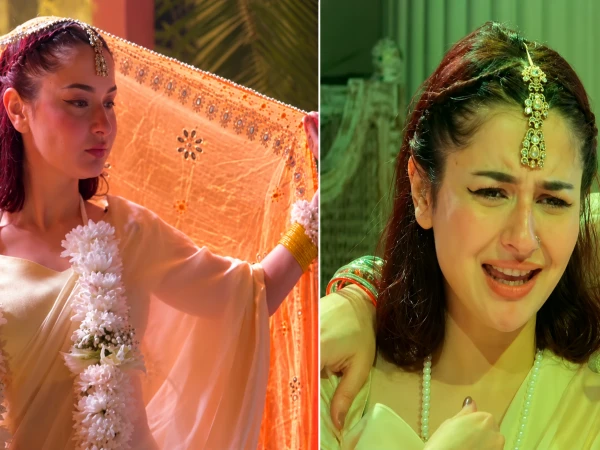 Hania Amir shares unseen pictures of her ‘fake dholki’